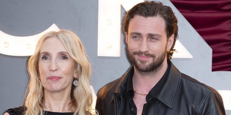 Aaron Taylor-Johnson and Sam Taylor-Johnson attend the Back To Black world premiere at the Odeon Luxe cinema, Leicester Square, London. 8th April 2024. Material must be credited "The Times/News Licensing" unless otherwise agreed. 100% surcharge if not credited. Online rights need to be cleared separately. Strictly one time use only subject to agreement with News Licensing. 10 Apr 2024 Pictured: Sam Taylor?Johnson and Aaron Taylor-Johnson attend the Back To Black world premiere at the Odeon Luxe cinema, Leicester Square, London. 8th April 2024. Material must be credited "The Times/News Licensing" unless otherwise agreed. 100% surcharge if not credited. Online rights need to be cleared separately. Strictly one time use only subject to agreement with News Licensing. Photo credit: News Licensing / MEGA TheMegaAgency.com +1 888 505 6342 (Mega Agency TagID: MEGA1122175_047.jpg) [Photo via Mega Agency]