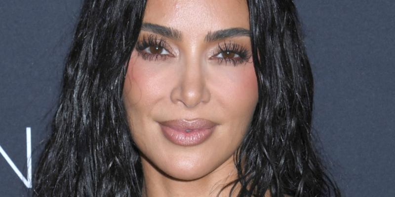 Kim Kardashian close up