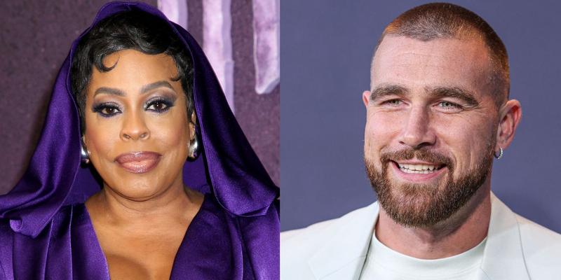 Niecy Nash (left) Travis Kelce (right)