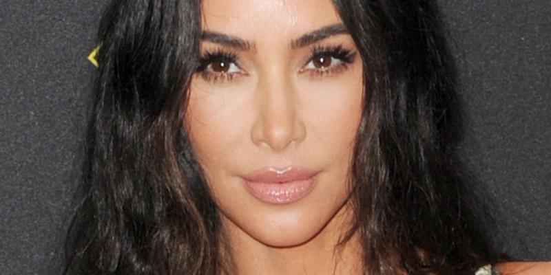 Kim Kardashian close up