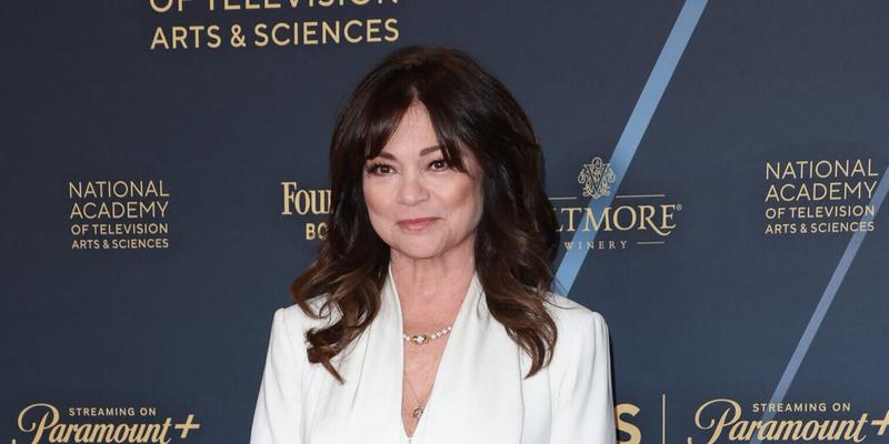 Valerie Bertinelli on the Emmy's red carpet