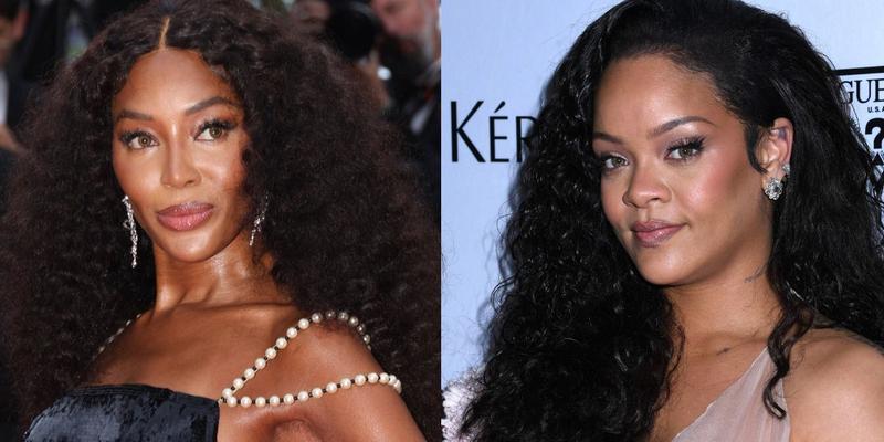 Naomi Campbell (left) Rihanna (right)