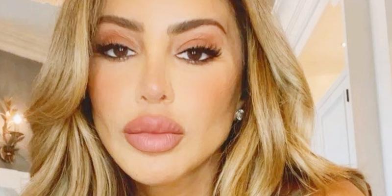 Larsa Pippen poses close up