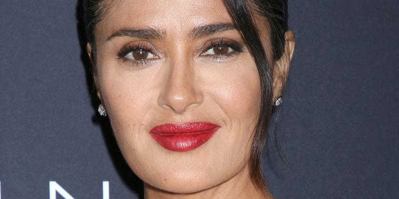 Salma Hayek close up