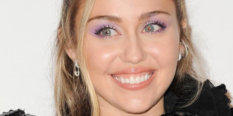 Miley Cyrus smiling close up