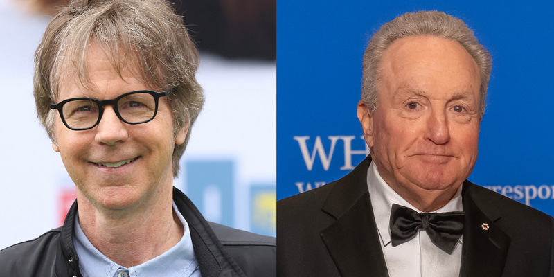 Dana Carvey and Lorne Michaels canva