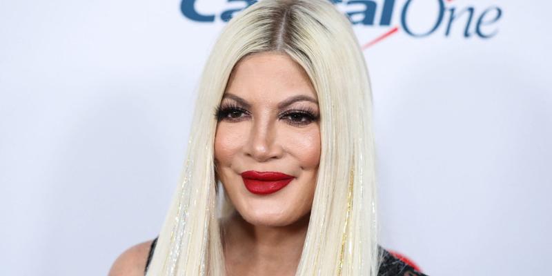 Tori Spelling at iHeartRadio 102.7 KIIS FM's Jingle Ball 2021