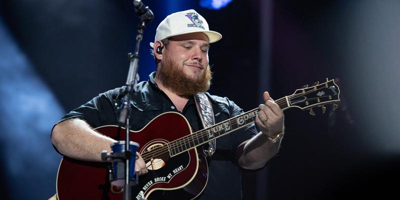 Luke Combs at CMA FEST