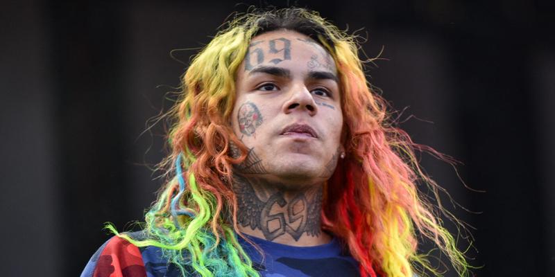 Tekashi 6ix9ine performing at Made In America - Day 1