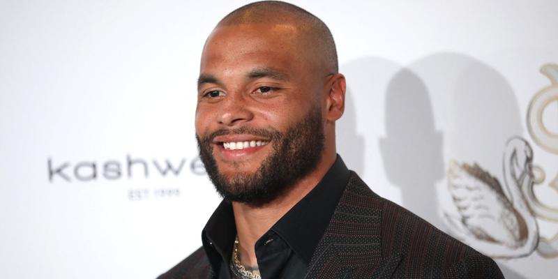 Dak Prescott at the 2024 Gateway Celebrity Fight Night Red Carpet