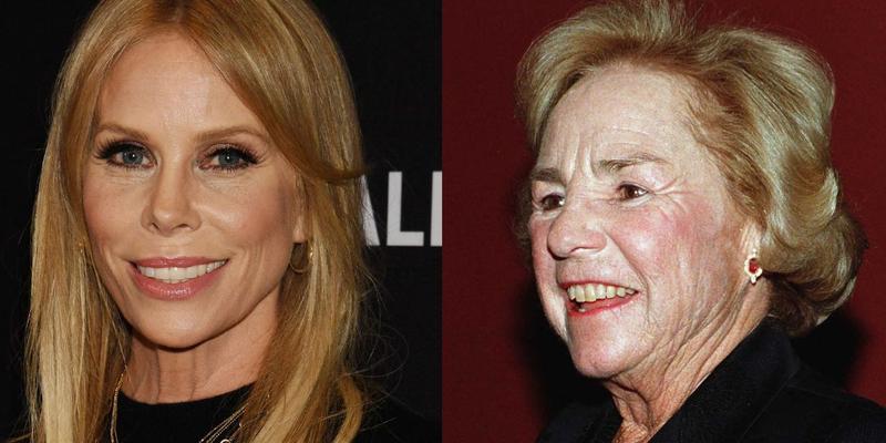 Cheryl Hines (left) Ethel Kennedy (right)