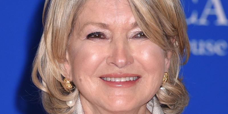 Martha Stewart smiling