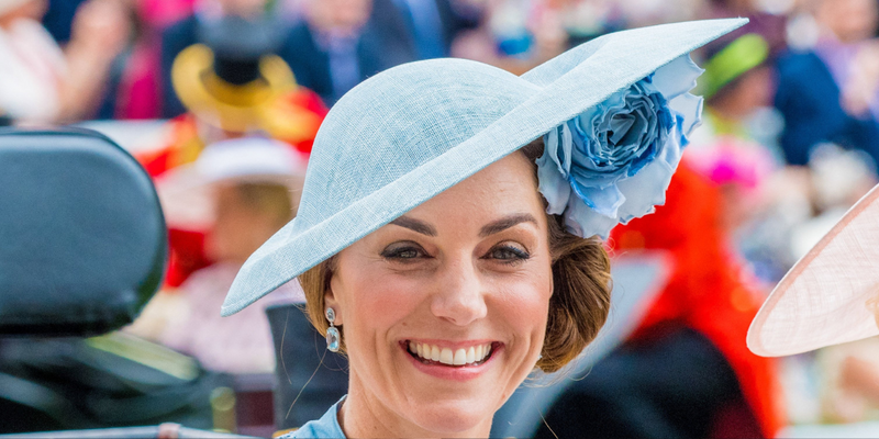 Princess Kate rocks a blue hat