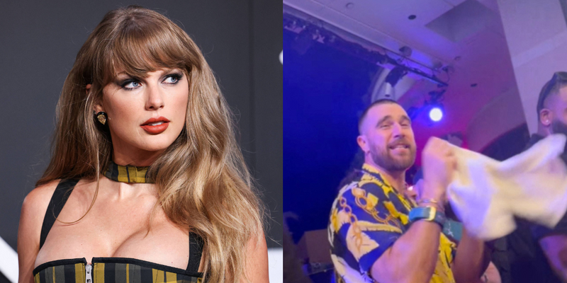 Taylor Swift and Travis Kelce