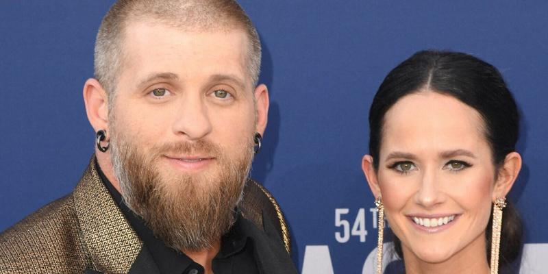 Brantley Gilbert and wife at 54th Annual ACM Awards, Arrivals, Grand Garden Arena