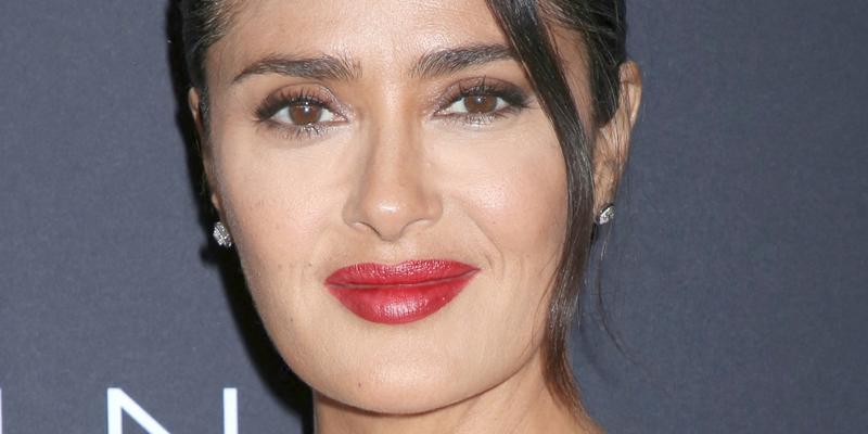 Salma Hayek close up