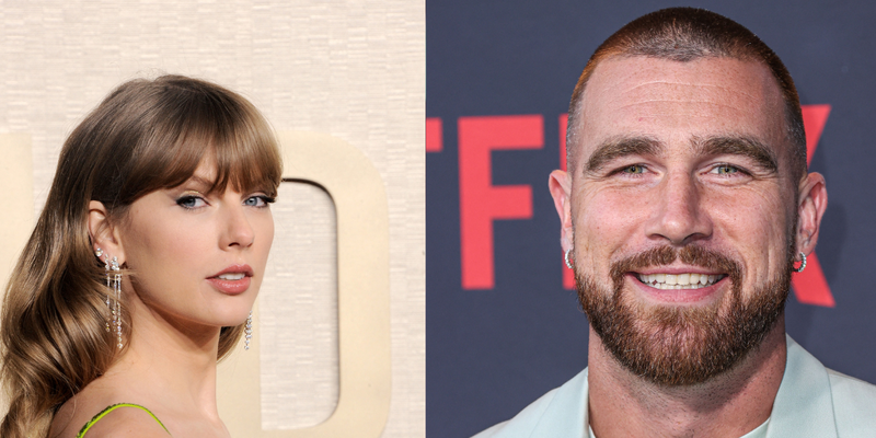 Taylor Swift and Travis Kelce