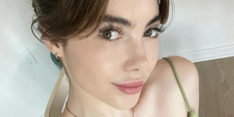 McKayla Maroney poses close up