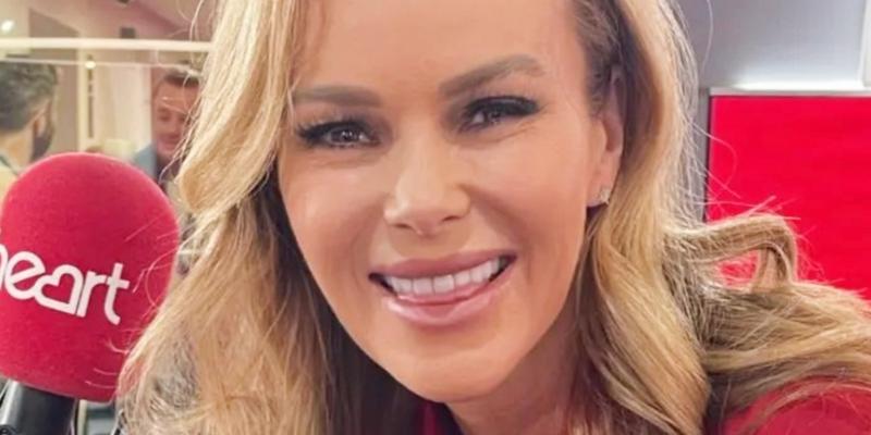 Amanda Holden smiles close up