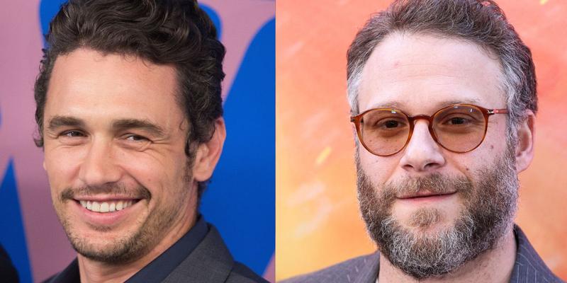 James Franco (left) Seth Rogen (right)