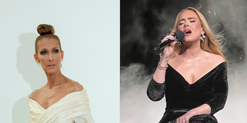 Adele and Celine Dion featured image