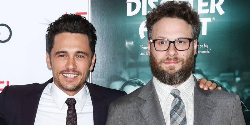 Alison Brie, Dave Franco, Seth Rogen, James Franco at the screening Of 'The Disaster Artist' held at the TCL Chinese Theatre IMAX on November 12, 2017 in Hollywood, Los Angeles, California, United States.