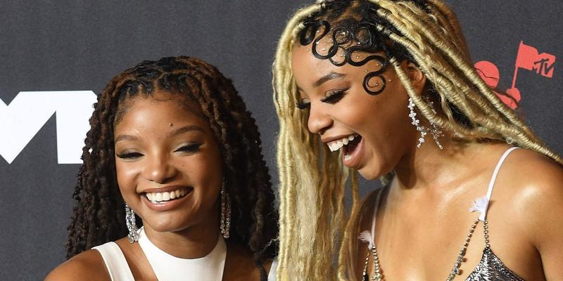 Chloe and Halle Bailey