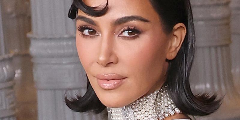 Kim Kardashian close up