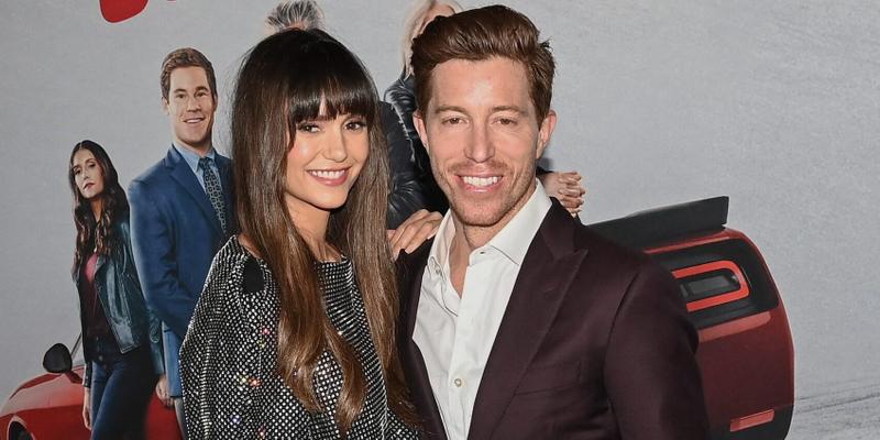 Nina Dobrev and Shaun White at the Los Angeles Premiere Of Netflix's ''The Out-Laws.'"