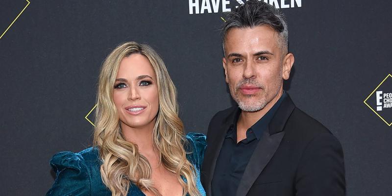 Teddi Mellencamp and Edwin Arroyave at the 2019 E! People's Choice Awards