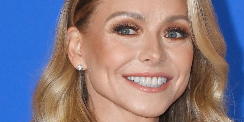 Kelly Ripa smiles at an event