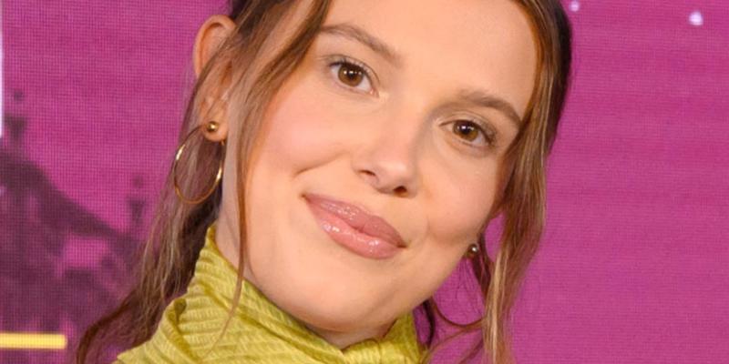 Millie Bobby Brown poses close up