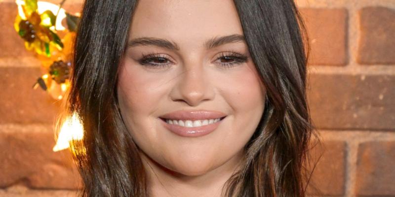 Selena Gomez smiles close up