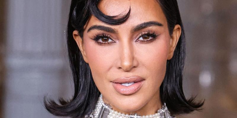 Kim Kardashian close up