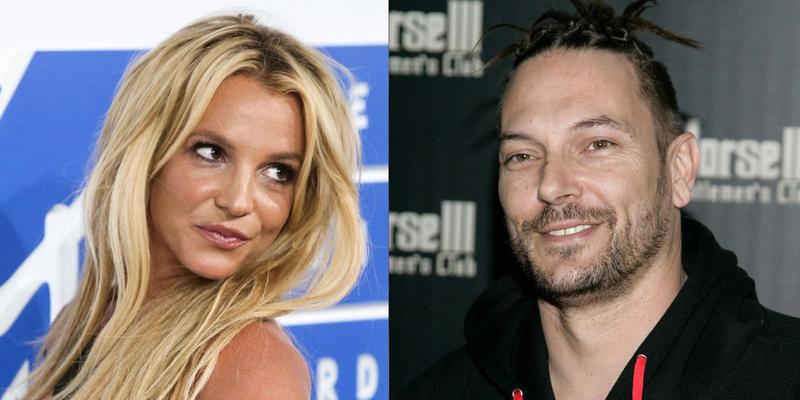 Britney Spears, Kevin Federline photo collage