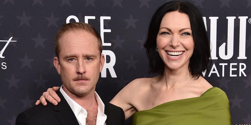 Ben Foster and Laura Prepon at Critics Choice Awards 2023