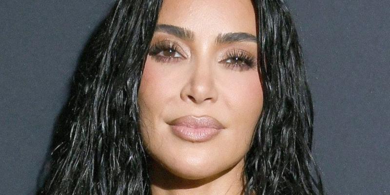 Kim Kardashian close up