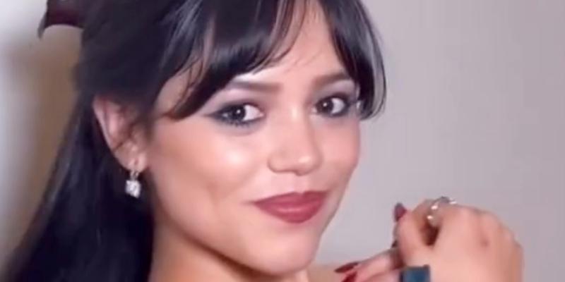 Jenna Ortega close up