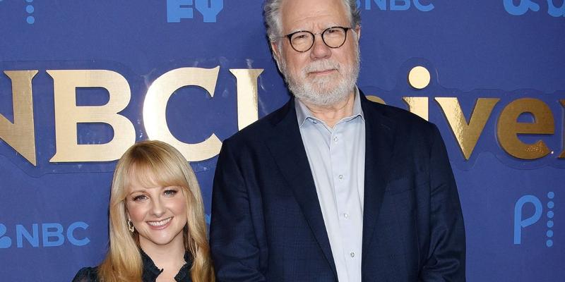 Melissa Rauch and John Larroquette promote the 'Night Court' reboot