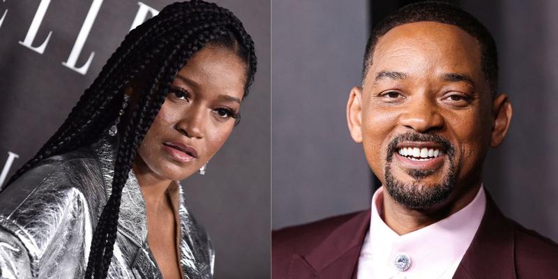 Keke Palmer (left) Will Smith (right)