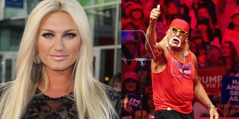 Brooke Hogan and Hulk Hogan