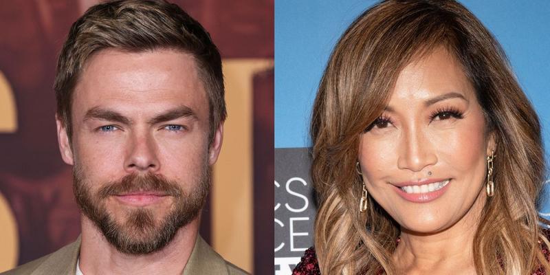 Derek Hough (left) Carrie Ann Inaba (right)