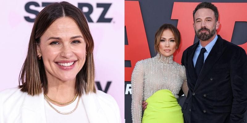 Jennifer Garner, Jennifer Lopez, Ben Affleck photo collage