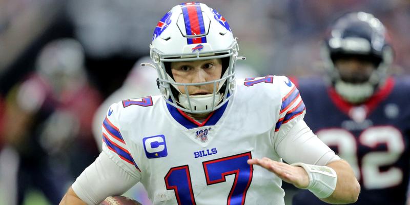 Josh Allen at AFC Wild Card 2019