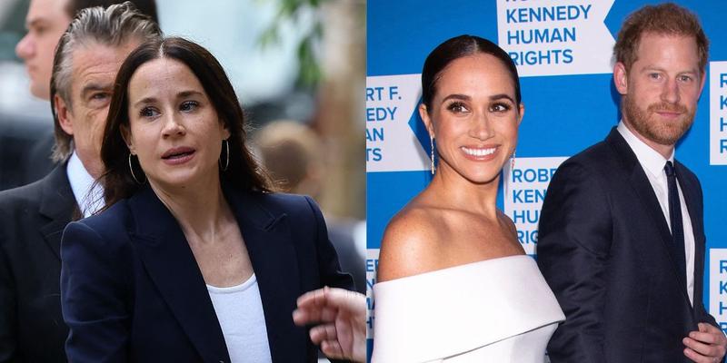 Ashley Biden, Meghan Markle and Prince Harry photo collage