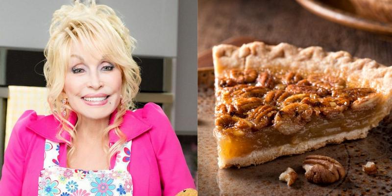 Dolly Parton (left) Walnut Pie (right)