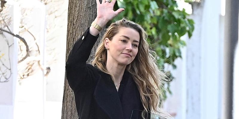 Amber Heard goes for a run in El Retiro park