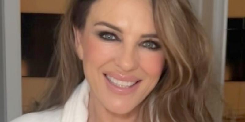 Elizabeth Hurley close up