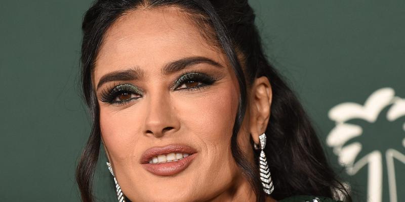 Salma Hayek arriving to the 2023 Baby2Baby Gala held at the Pacific Design Center on November 11, 2023 in West Hollywood, Ca. © Lisa OConnor/AFF-USA.com. 11 Nov 2023 Pictured: Salma Hayek. Photo credit: Lisa OConnor/AFF-USA.com / MEGA TheMegaAgency.com +1 888 505 6342 (Mega Agency TagID: MEGA1059167_020.jpg) [Photo via Mega Agency]