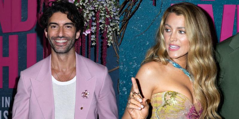 Justin Baldoni, Blake Lively photo collage